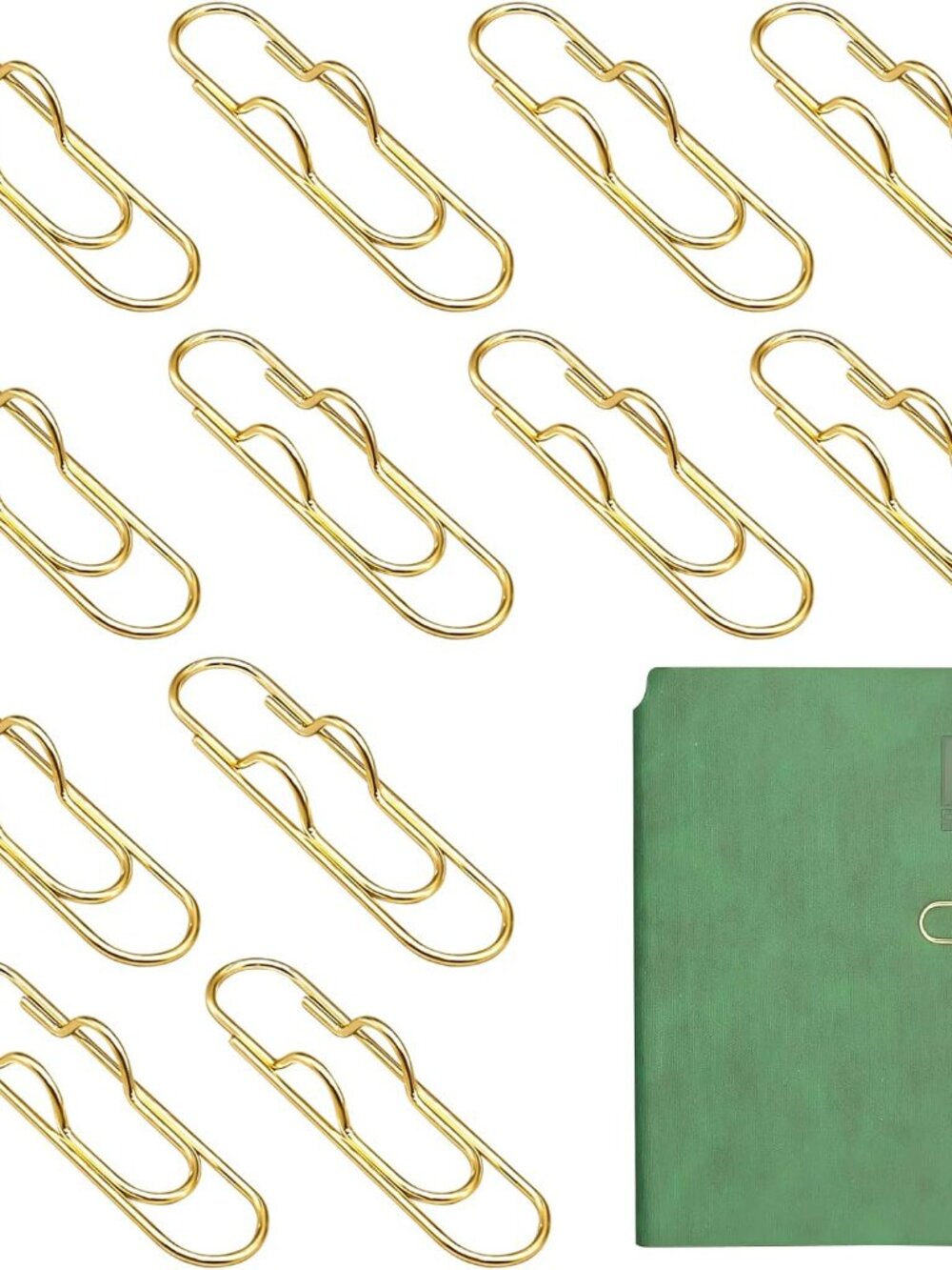 12Pcs Metal Pen Clip for Notebook, Portable Pen Holder Clip Pencil Clip, Multi F